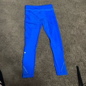 Royal blue lulu lemon leggings